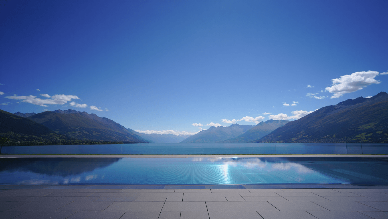 Piscine à débordement Savoie : ce qu'il faut savoir avant de se lancer 1 Piscine d bordement Savoie Lac alpin1